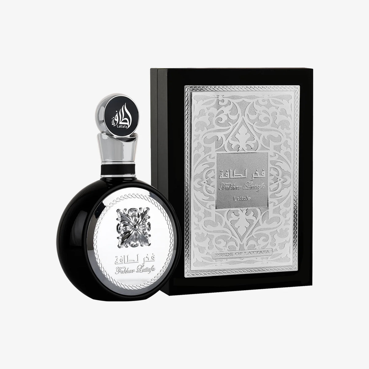 Lattafa Fakhar Black Eau de Parfum – Men’s Aromatic Woody Scent 100ML