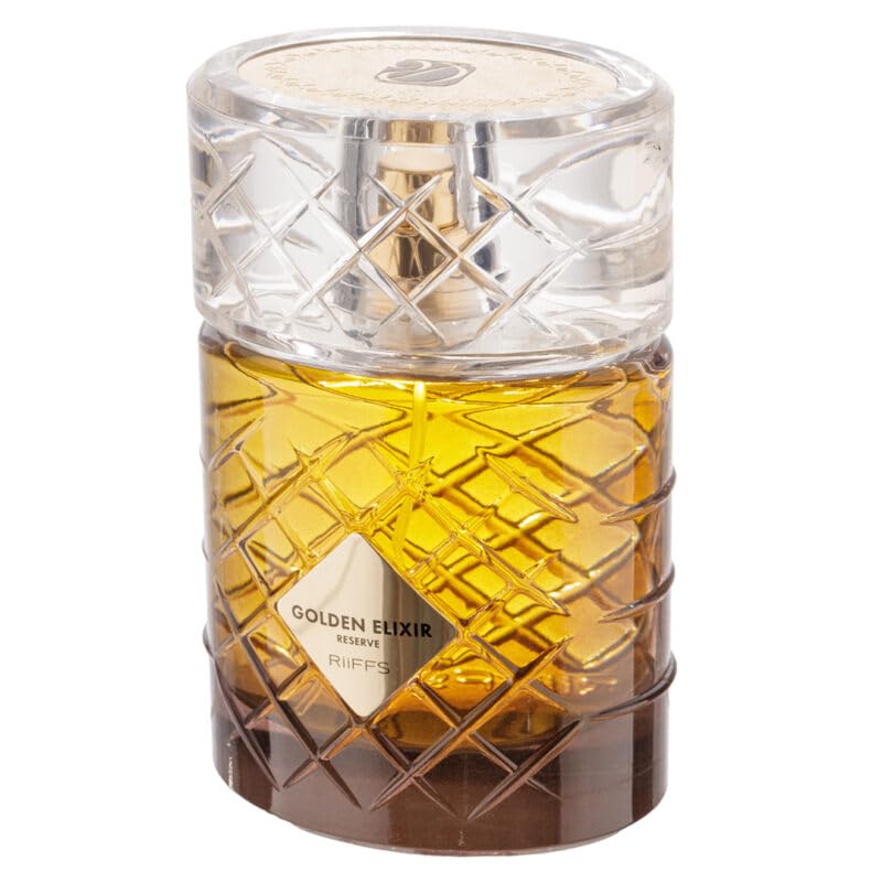 Riiffs Golden Elixir Reserve Eau de Parfum – Warm Spiced Gourmand Unisex 100ML