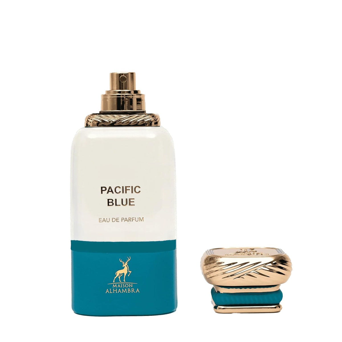 Maison Alhambra Pacific Blue Eau de Parfum – Fresh Mediterranean Citrus Aromatic 80ML