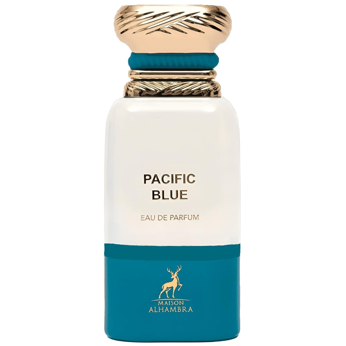 Maison Alhambra Pacific Blue Eau de Parfum – Fresh Mediterranean Citrus Aromatic 80ML