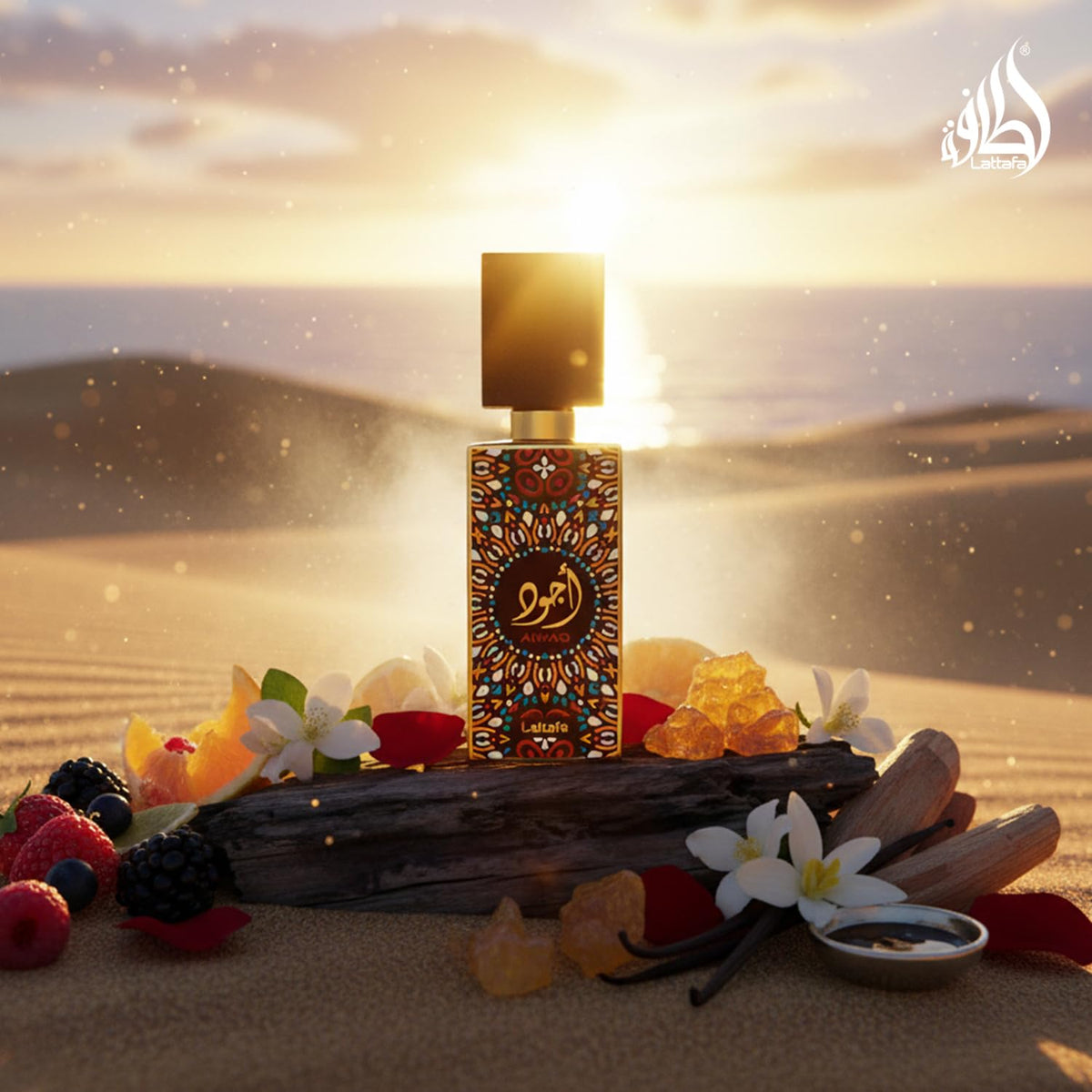 Lattafa Ajwad Eau de Parfum – Sweet Oriental Unisex Fragrance 60ML