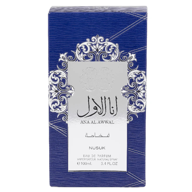 Nusuk Ana Al Awwal Blue Eau de Parfum – Arabic Citrus‑Spice 100ML